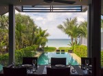 Infinity Blue Phuket - Dining area pool view