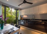 Infinity Blue Phuket - Kitchen and indoor dining area