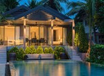 Infinity Blue Phuket - Villa ambiance at dusk